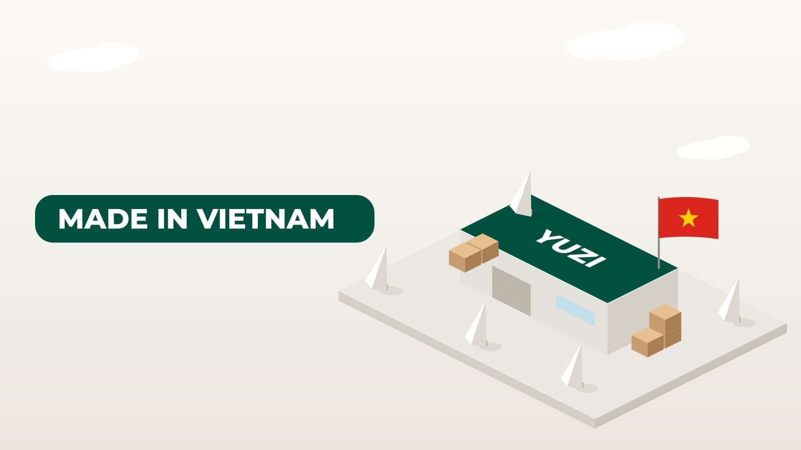 Sản xuất tại Việt Nam — ảnh minh hoạ Yuzi
