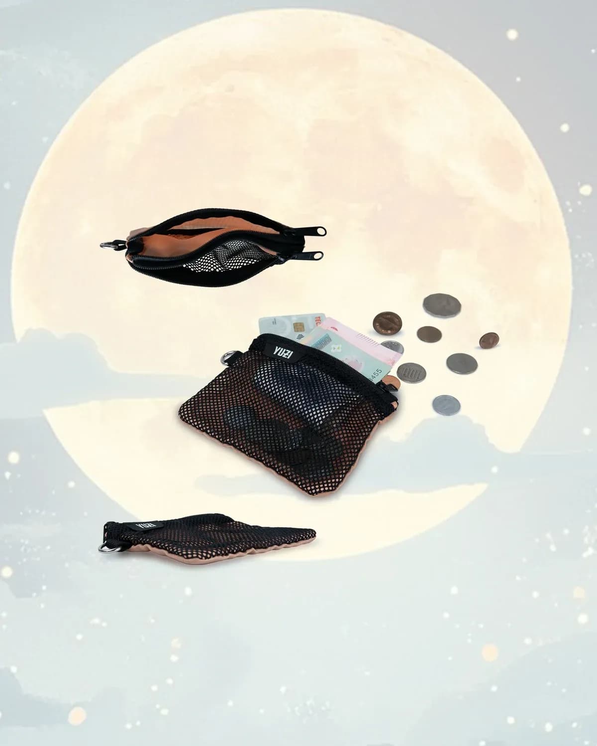 Ví vải siêu nhẹ 2 ngăn Yuzi Mini Lite Wallet