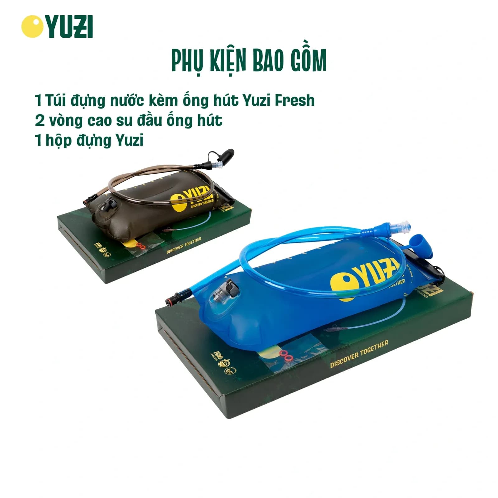 Túi đựng nước Yuzi Fresh 2 lít 8