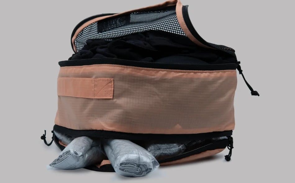 Packing cube có thật sự tiết kiệm chỗ không, đo thử