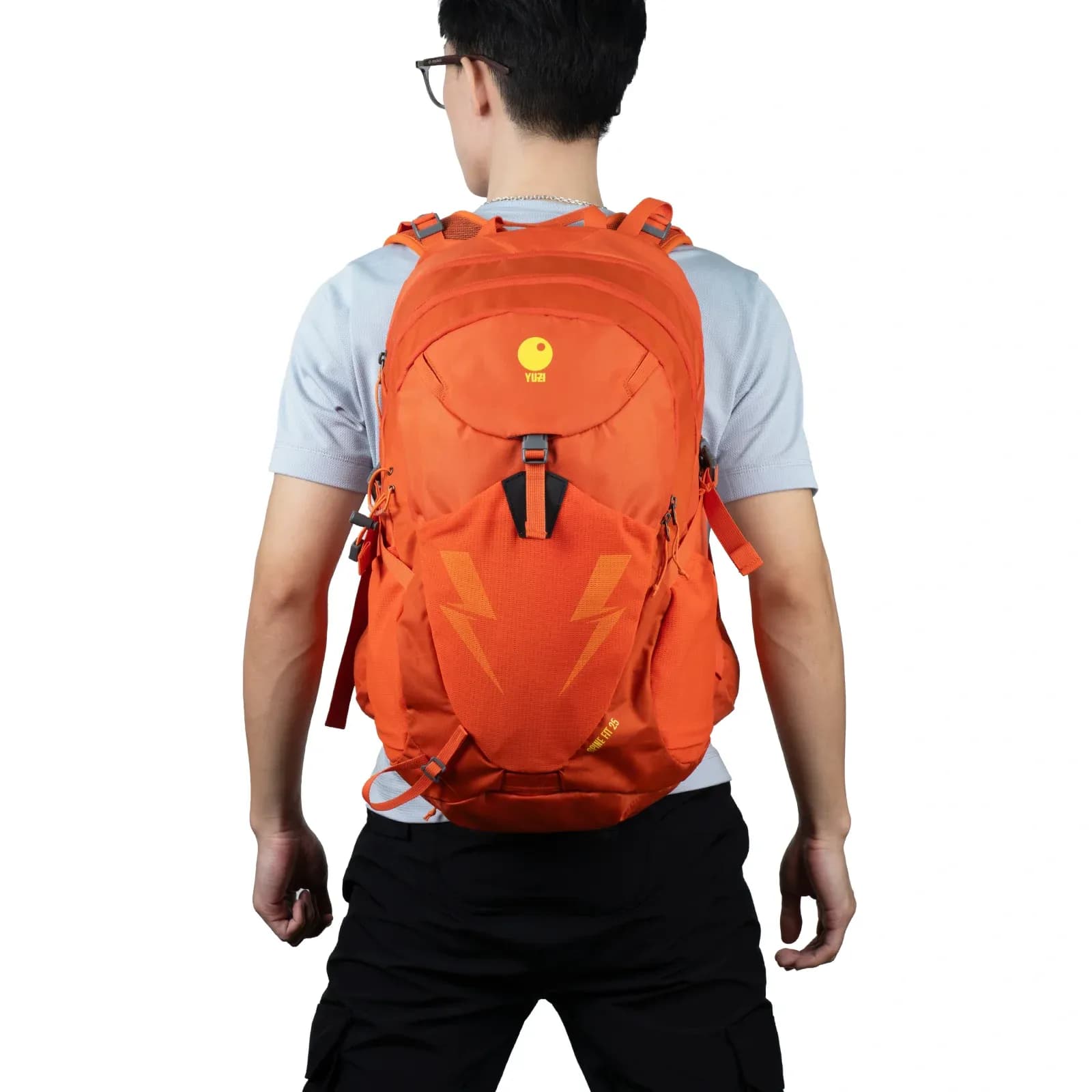 Balo leo núi trekking 25L Yuzi SpineFit điều chỉnh độ dài lưng 5