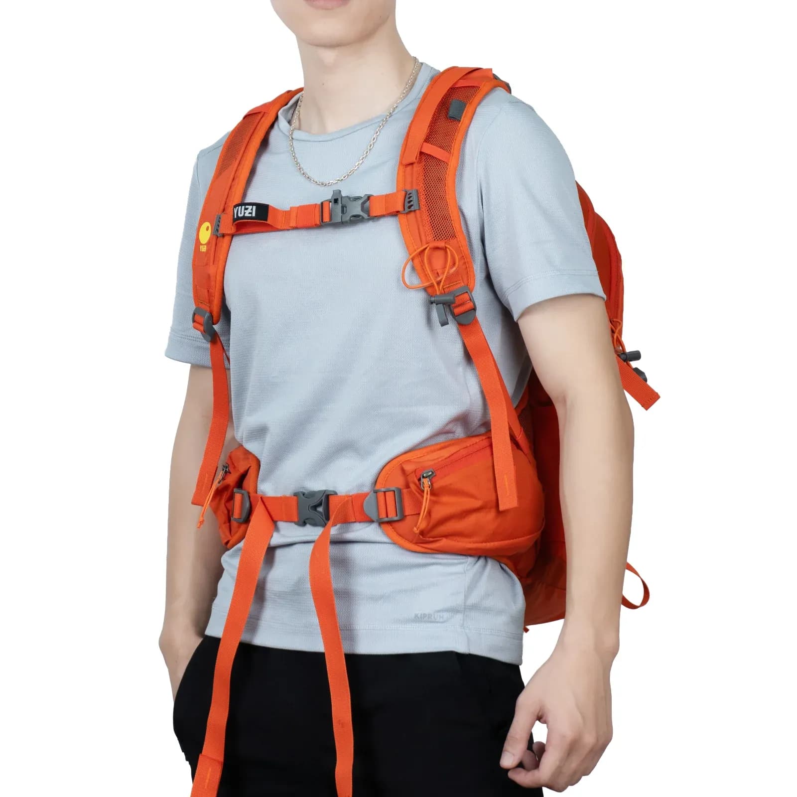 Balo leo núi trekking 25L Yuzi SpineFit điều chỉnh độ dài lưng 6