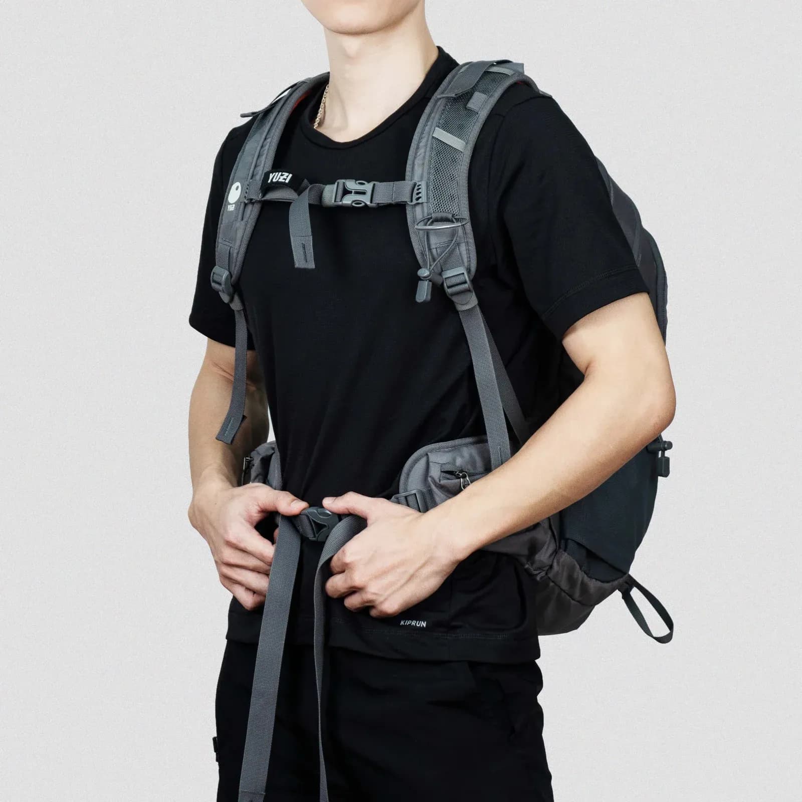 Balo leo núi trekking 25L Yuzi SpineFit điều chỉnh độ dài lưng 10