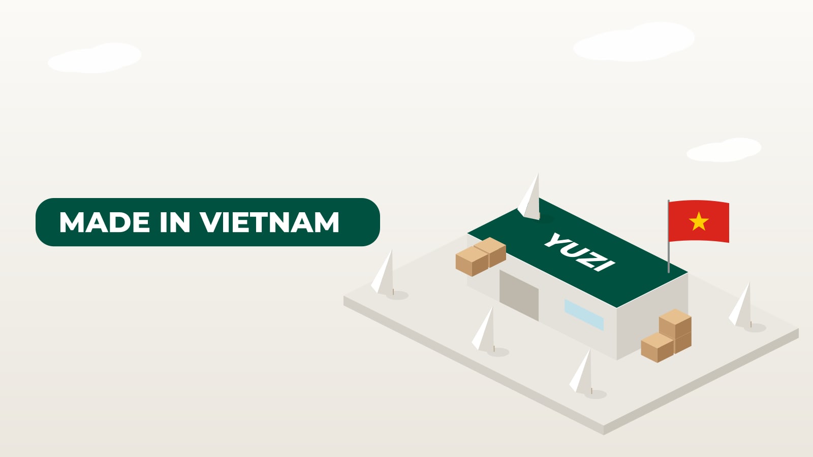Sản xuất tại Việt Nam — ảnh minh hoạ Yuzi